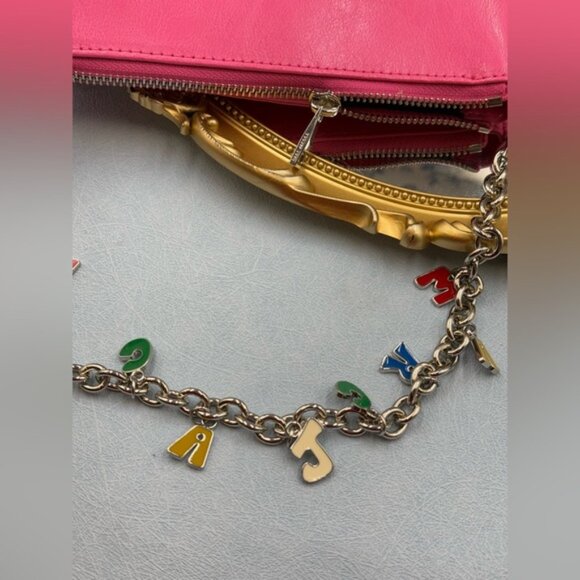🆕 MARC JACOBS 🧿  X DEVON LEE CARLSON NWT Devon Charm Purse, Bubblegum Pink - Picture 10 of 16